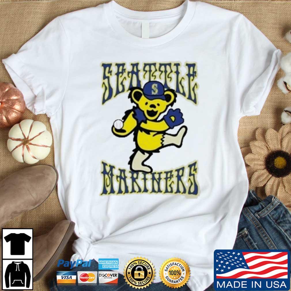Grateful Dead Bear Seattle Mariners 2022 Postseason shirt