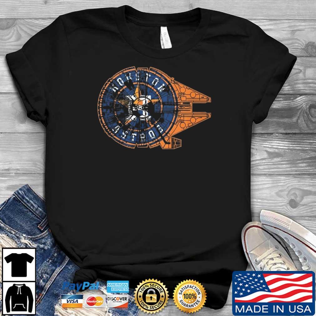 Houston Astros Millennium Falcon Cool Baseball And Star Wars shirt