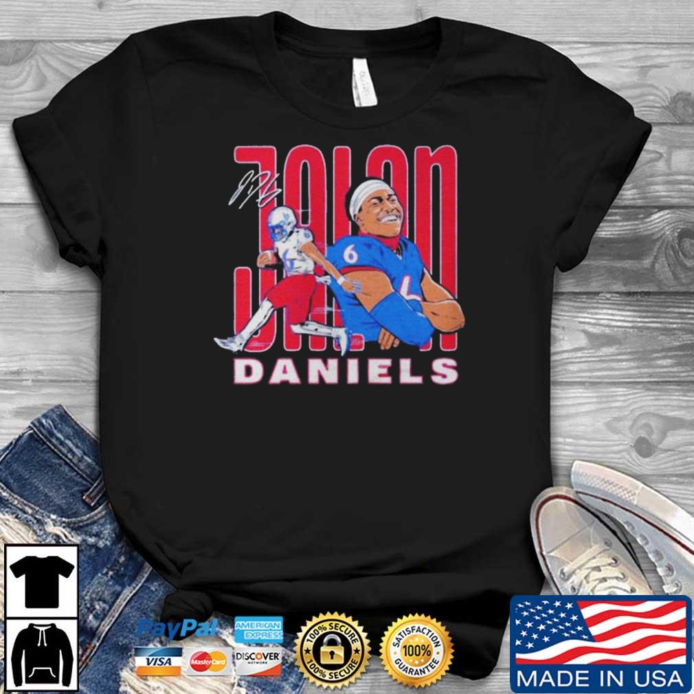 Kansas Jayhawks Jalon Daniels Signature Shirt