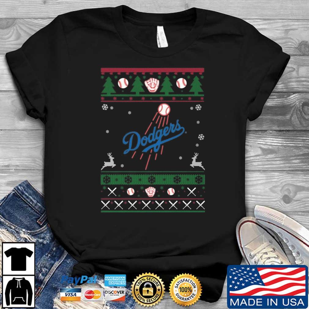 MLB Los Angeles Dodgers Grinch Hug Ugly Christmas Sweater - Angelicshirt