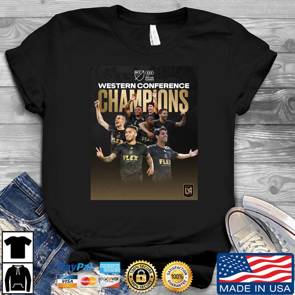 Los Angeles FC MLS 2022 Cup Playoffs Western Conference Champions shirt