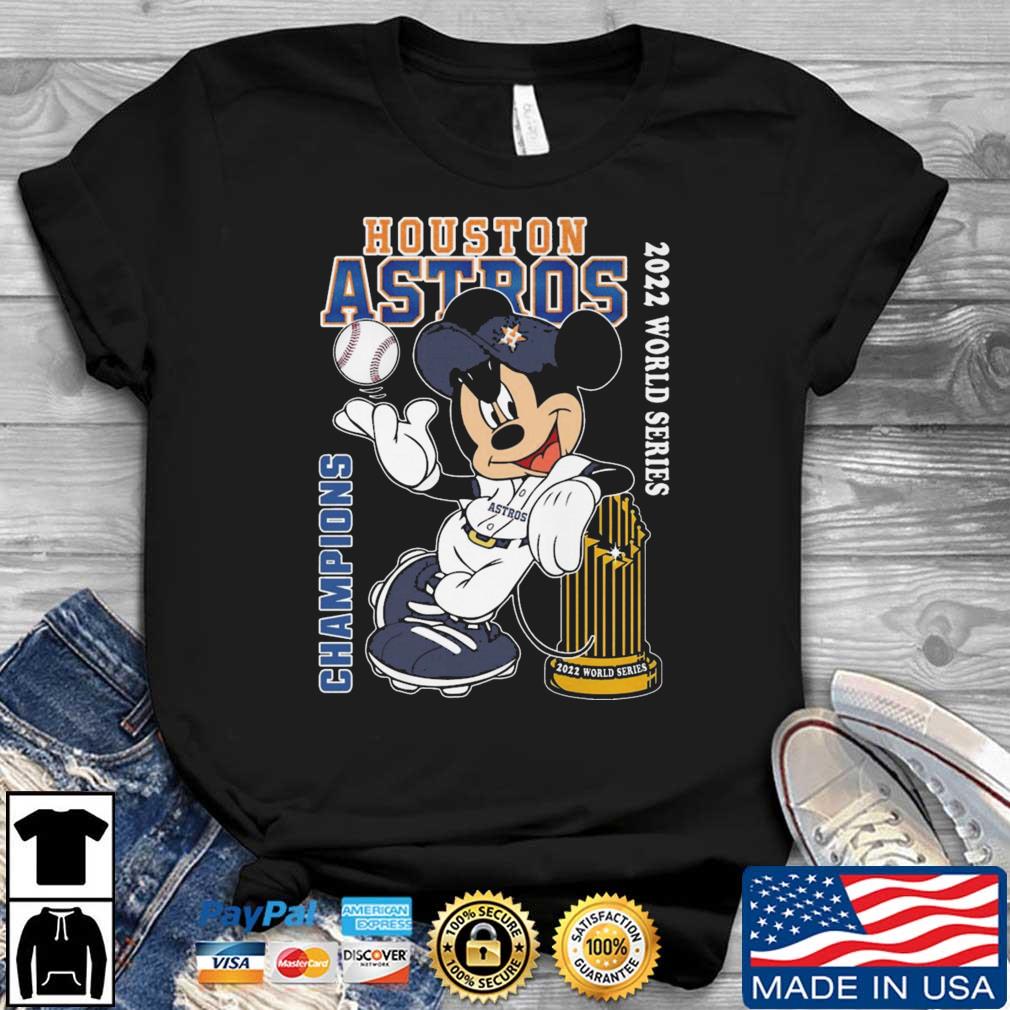 MLB Mickey Mouse Houston Astros 2022 World Series Champions shirt