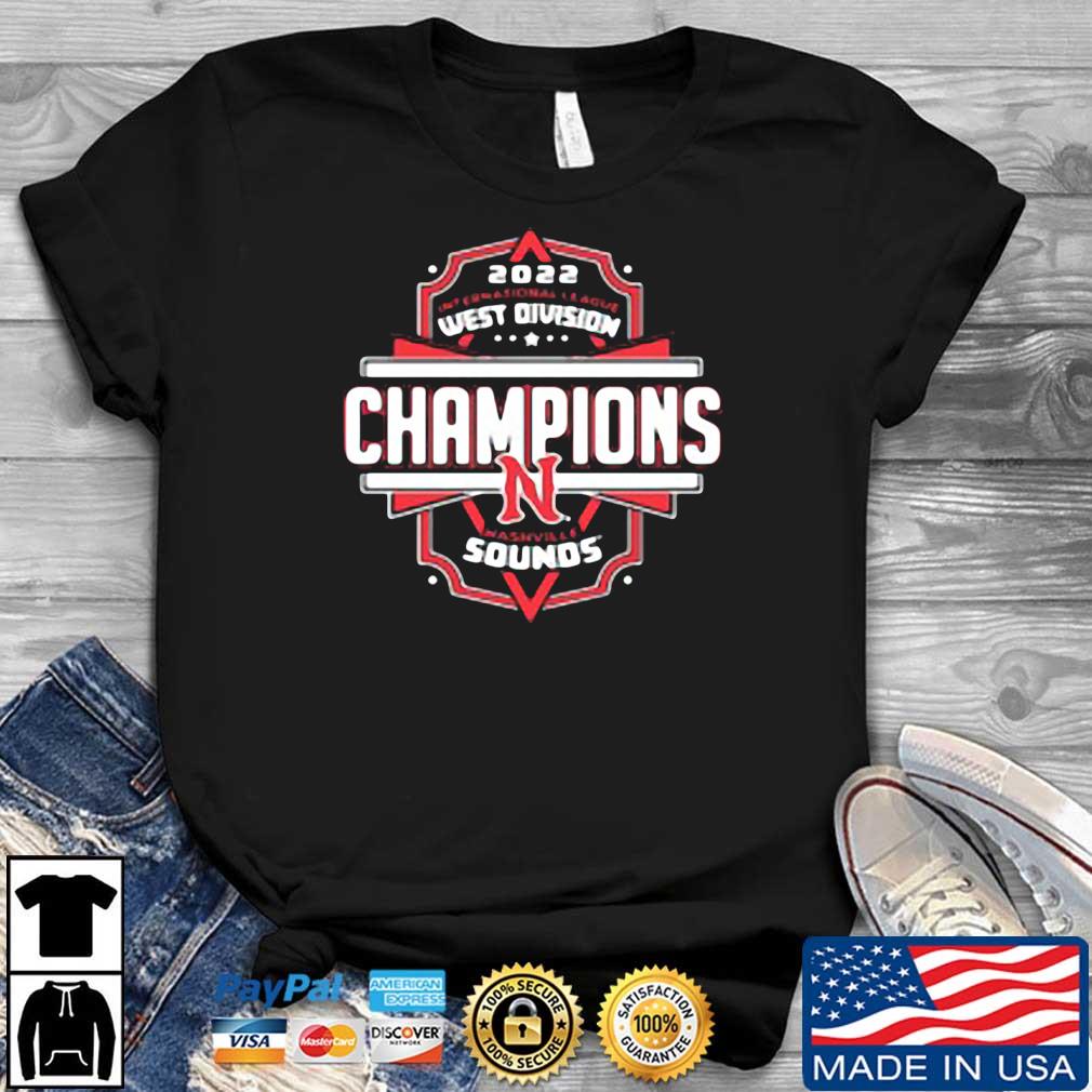 Nashville Sounds Delta 2022 International League West Division Champions Shirt