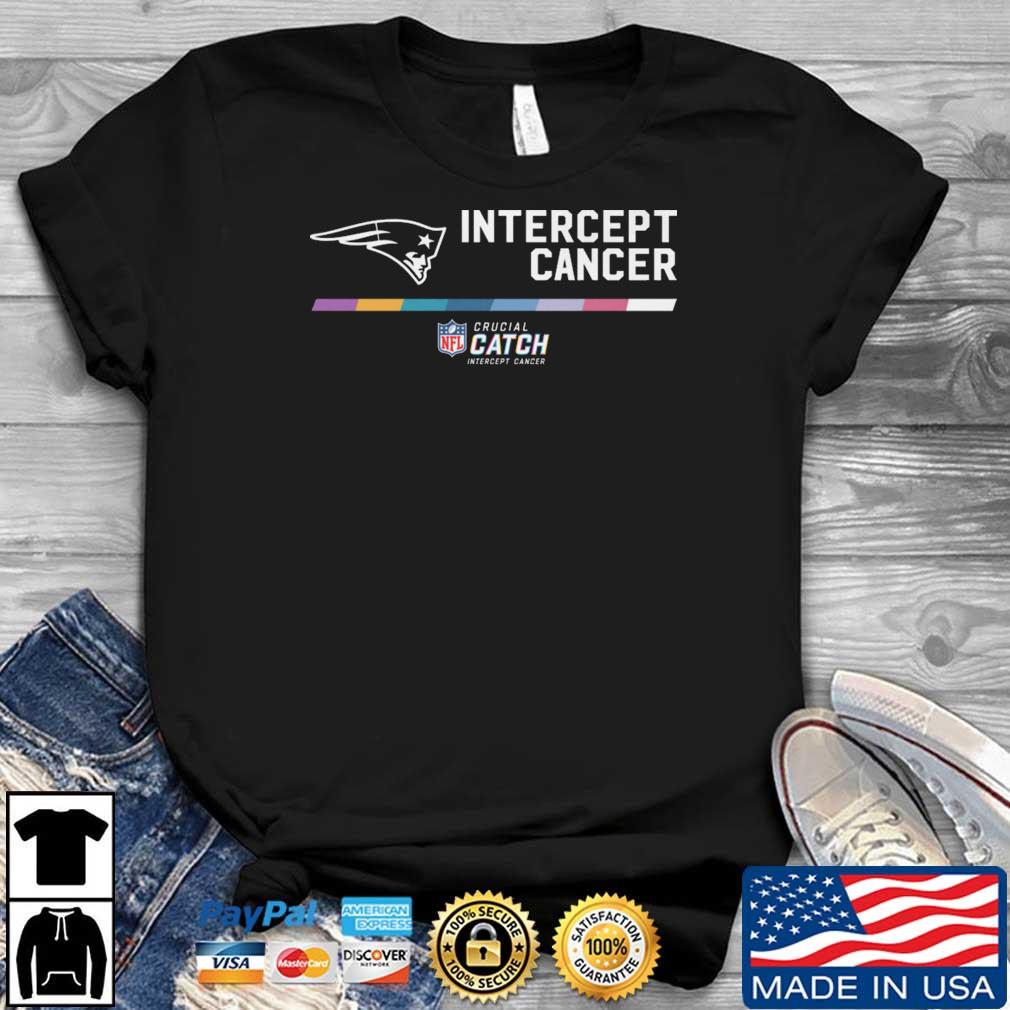 New England Patriots Intercept Cancer Crucial Catch shirt, hoodie, sweater,  long sleeve and tank top