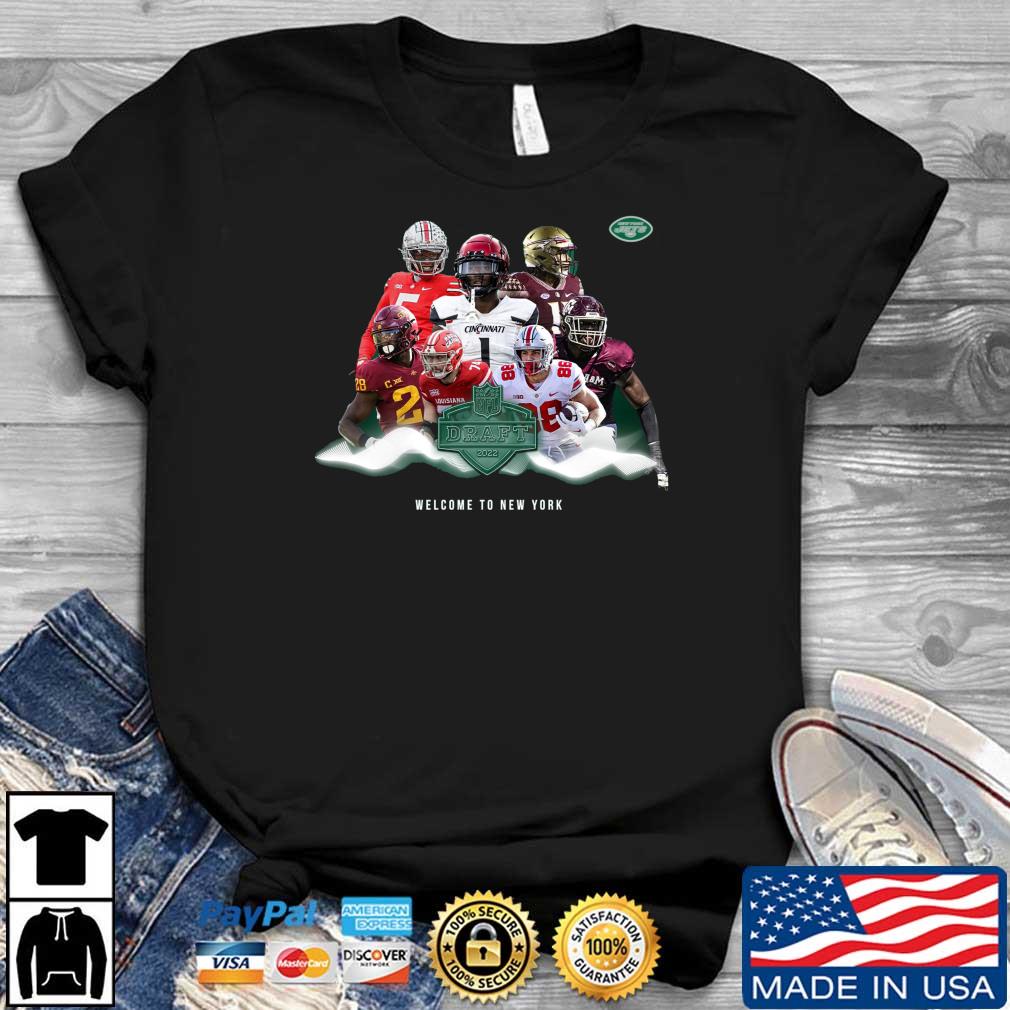 New York Jets NFL Draft 2022 Welcome To New York shirt