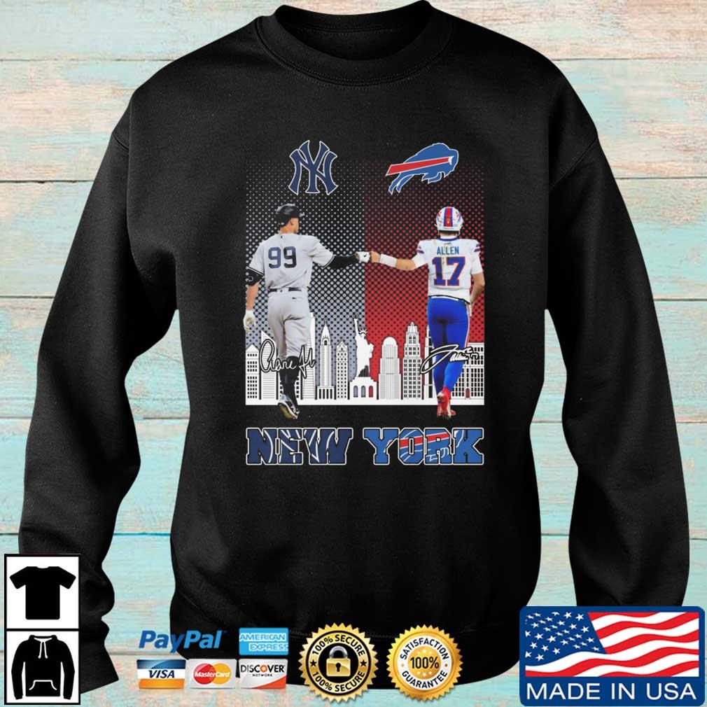 New york yankees Buffalo Bills new york knicks Shirt, hoodie, sweater, long  sleeve and tank top