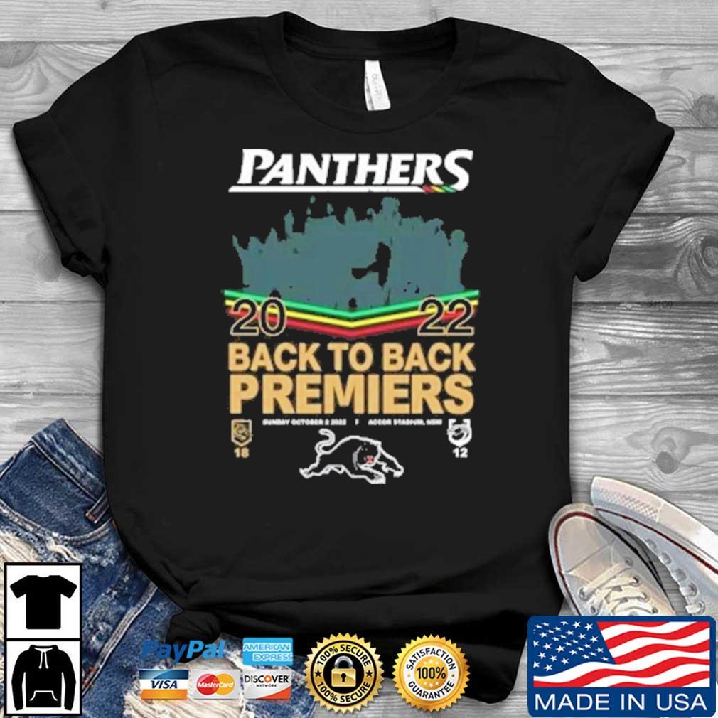 Penrith Panthers 2022 Back To Back Premiers shirt
