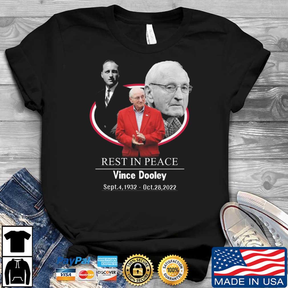 Rest In Peace Vince Dooley 1932-2022 shirt