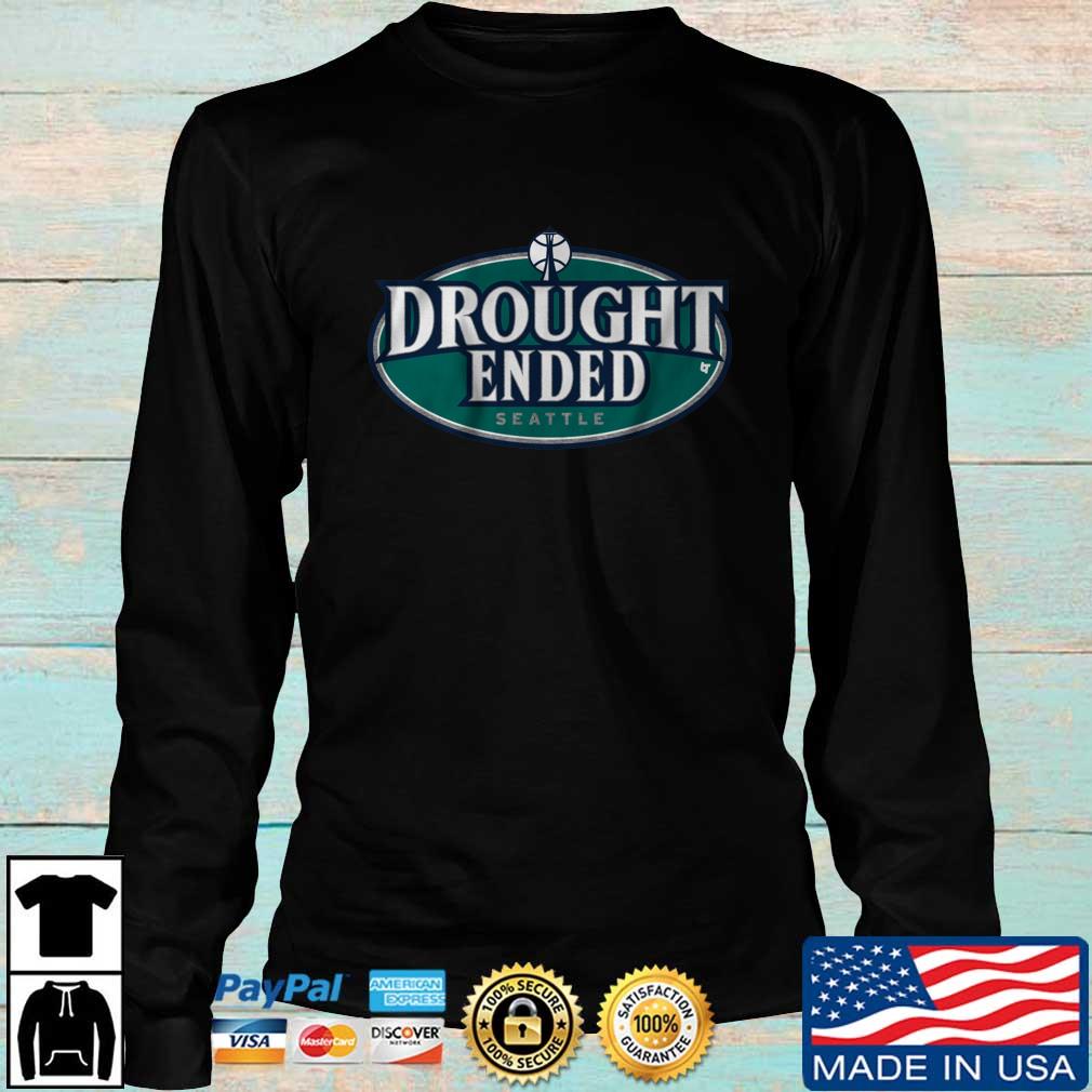 Official Seattle mariners electric factory drought ended swelmet chaos shirt,  hoodie, sweater, long sleeve and tank top