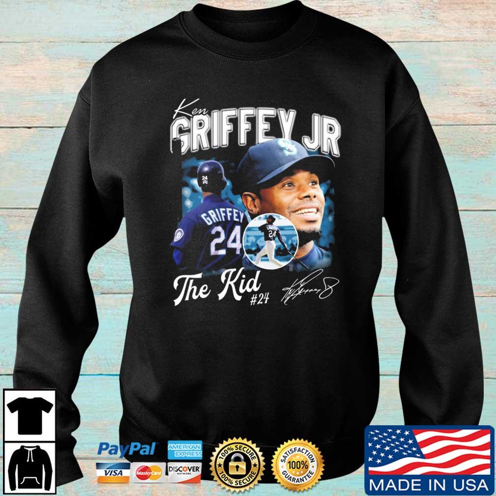 Ken Griffey Jr Seattle The Kid Baseball Legend Signature Shirt, hoodie,  sweater, long sleeve and tank top