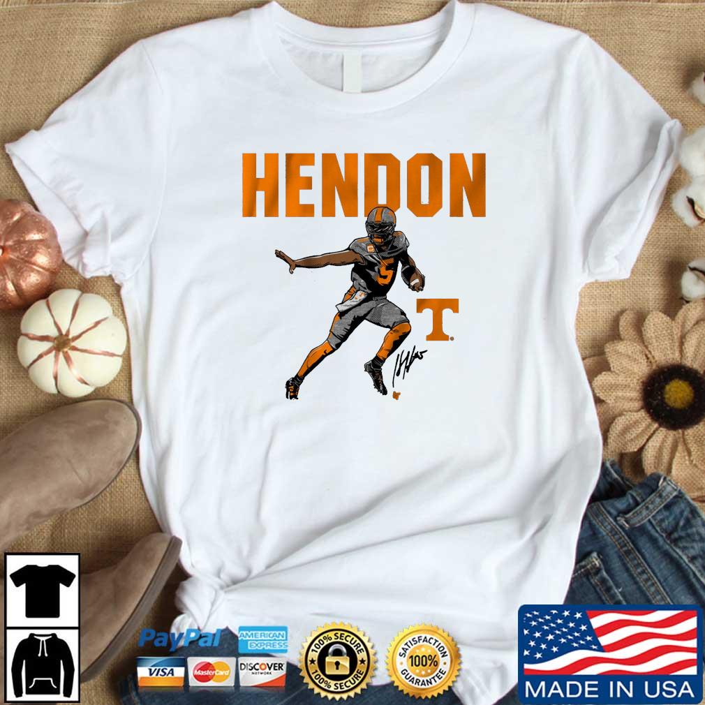 Tennessee Volunteers Football Hendon Hooker Signature Shirt