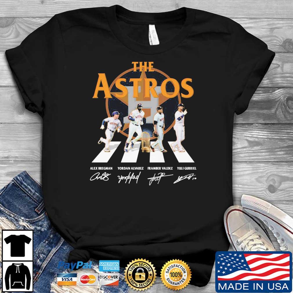 2022 World Series Champions The Astros Abbey Road Signatures shirt