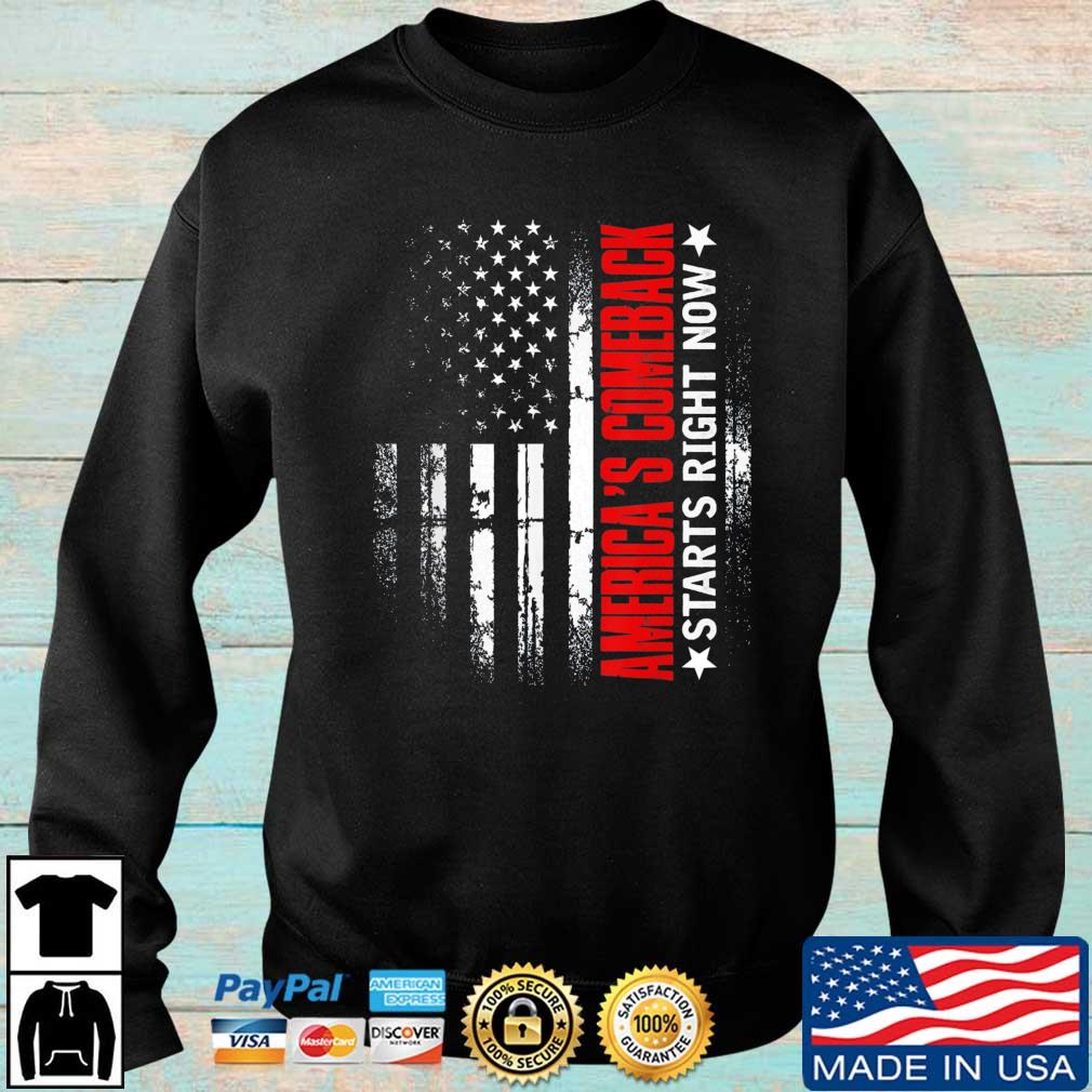 America's Comeback Starts Right Now Support Trump 2024 shirt