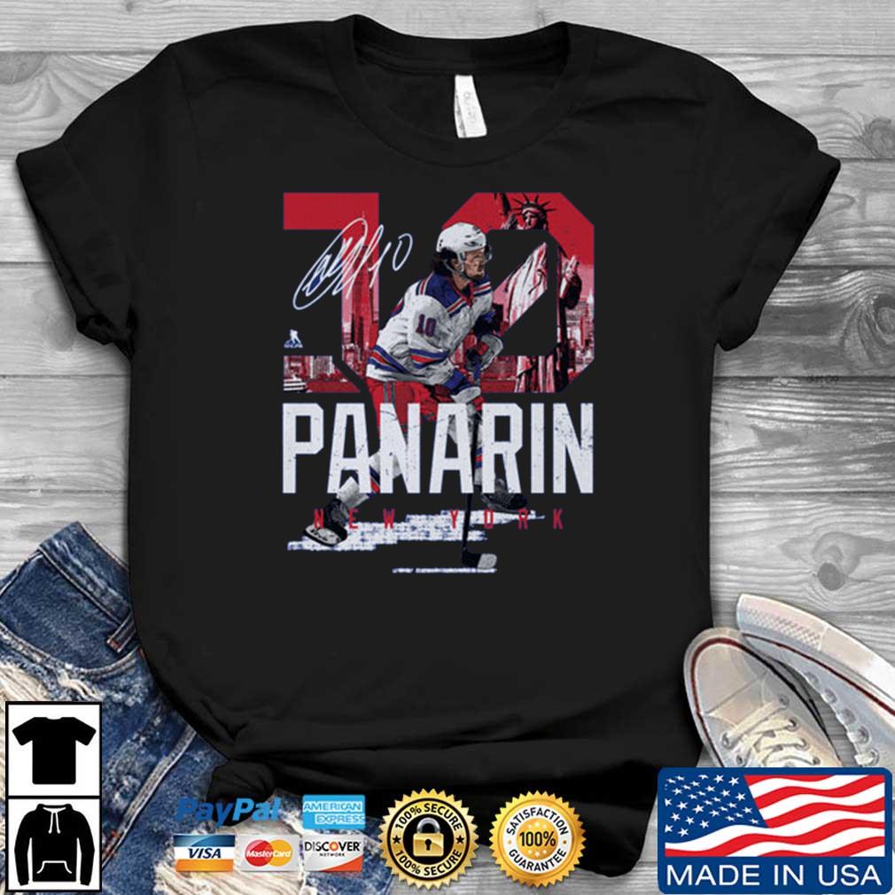 Artemi Panarin New York Rangers Signature shirt