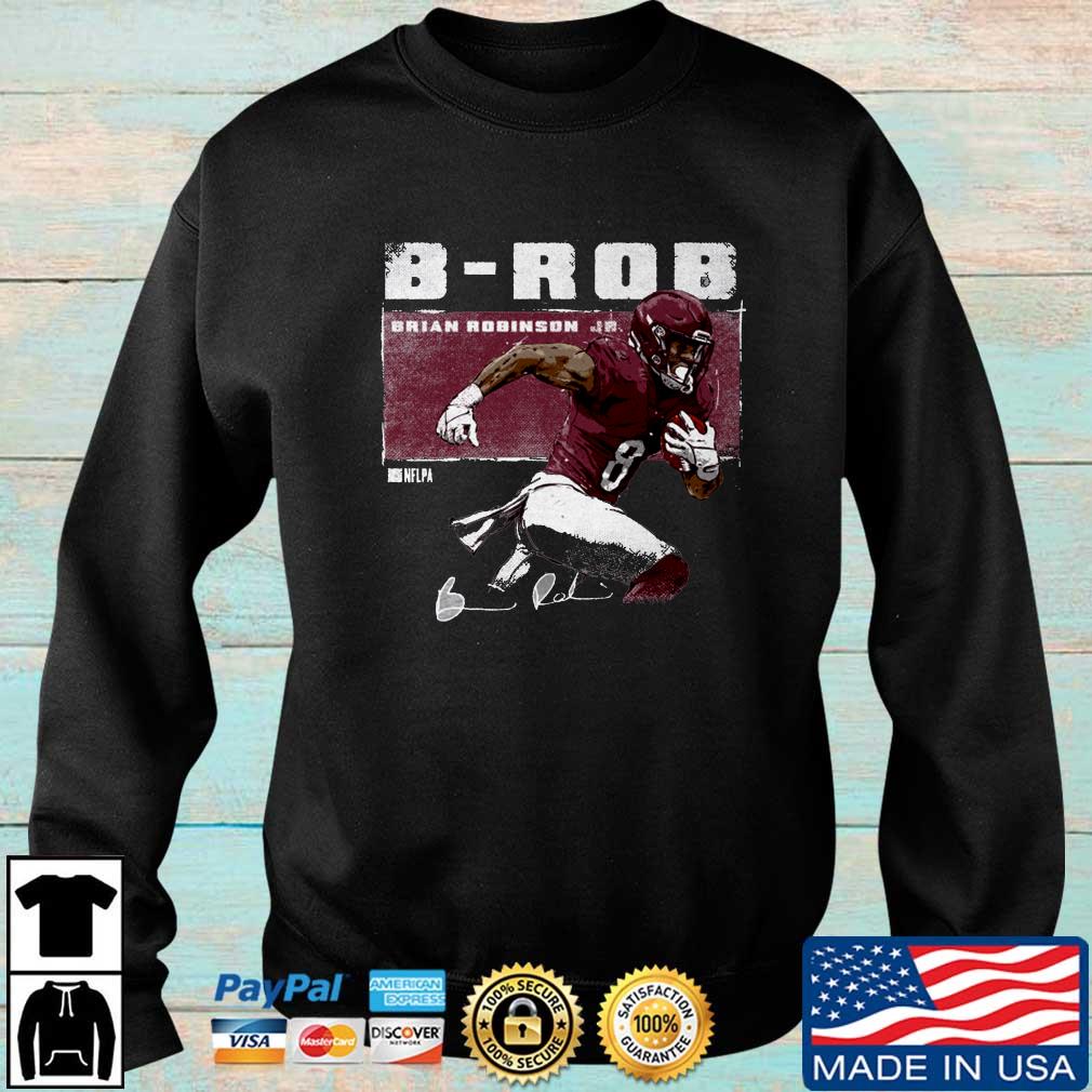 Brian Robinson Jr. Washington B-ROB Signature shirt