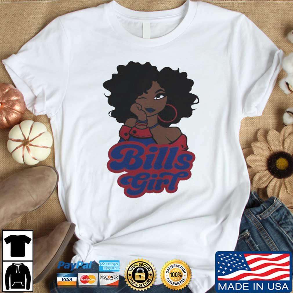 Buffalo Bills Football Black Girl 2022 shirt