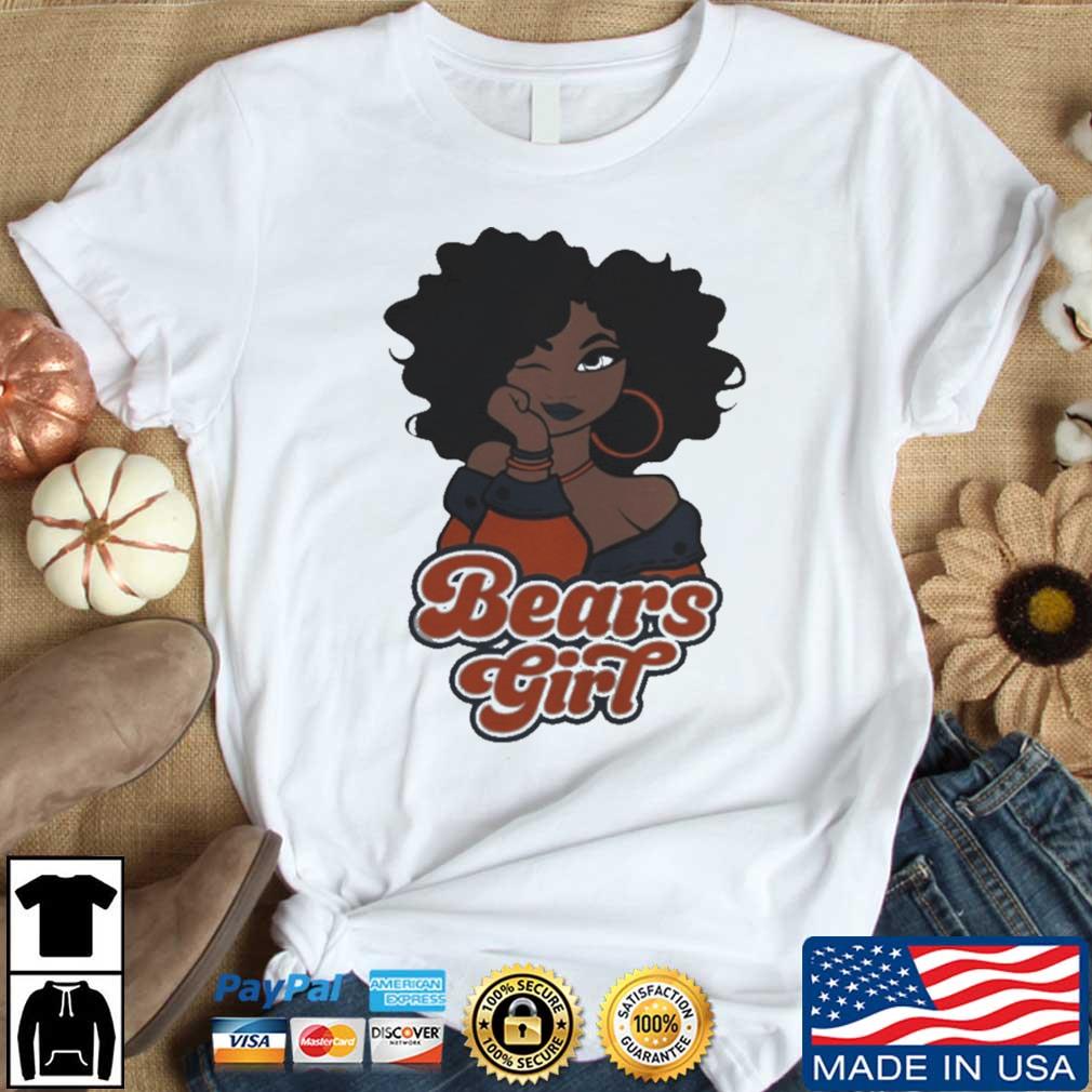 Chicago Bears Football Black Girl 2022 shirt