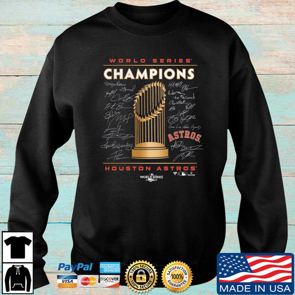 Houston Astros 2022 World Series Champions Signature Roster Shirt, hoodie,  sweater, long sleeve and tank top