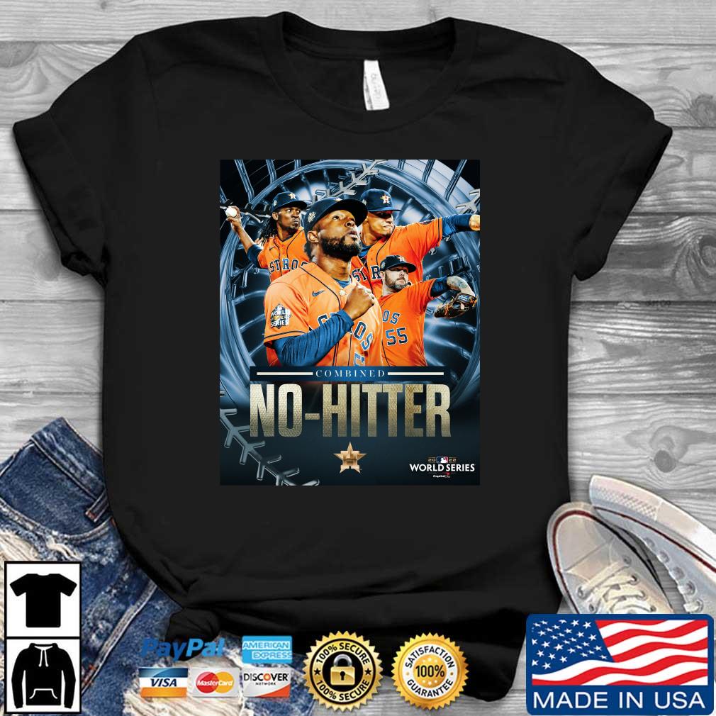 Houston Astros 2022 World Series Combined No Hitter shirt