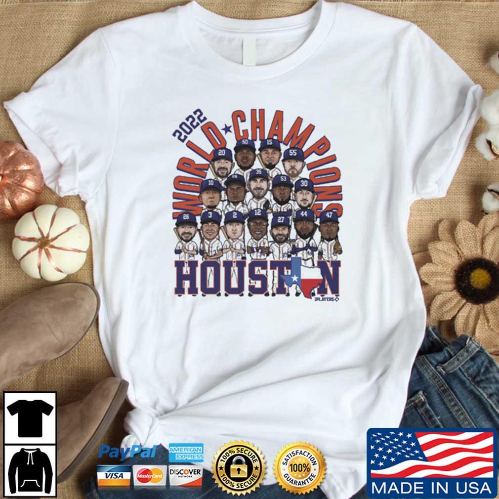 Houston Astros Skyline 2022 World Series Champions 2017-2022 shirt