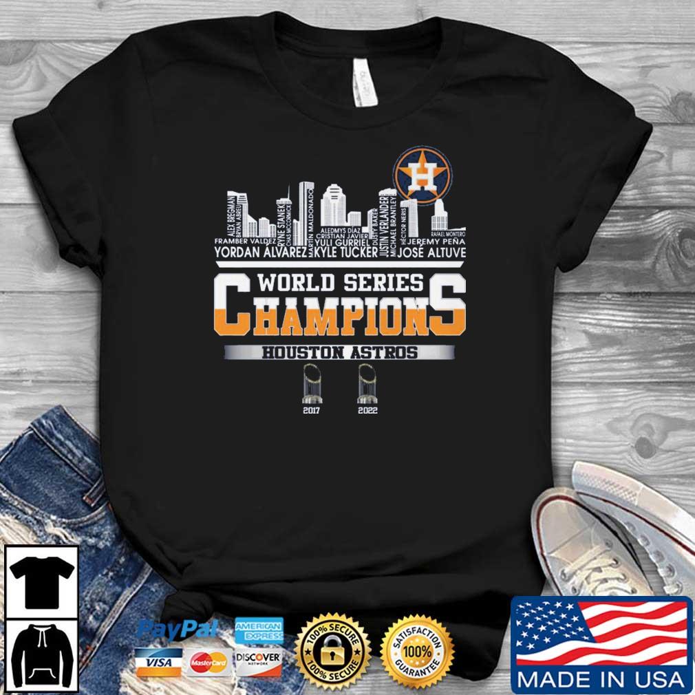 H-Town Skyline 2022 World Champs Shirt Houston Astros, hoodie, sweater,  long sleeve and tank top