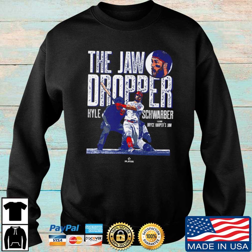 Jaw Dropper Kyle Schwarber Philadelphia Mlbpa shirt