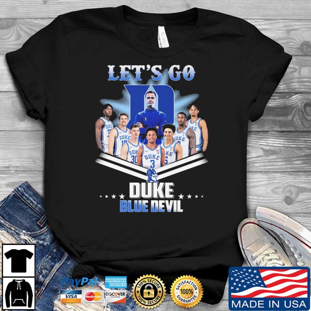 Let's Go Duke Blue Devil Team shirt