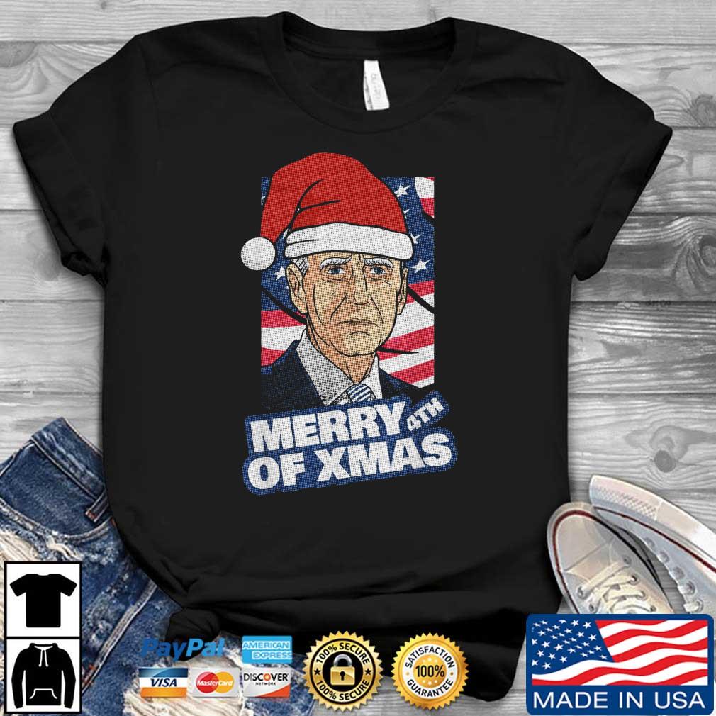Merry 4th Of Xmas Joe Biden Xmas Shirt