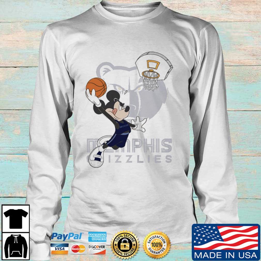Mickey Mouse Basketball Memphis Grizzlies shirt