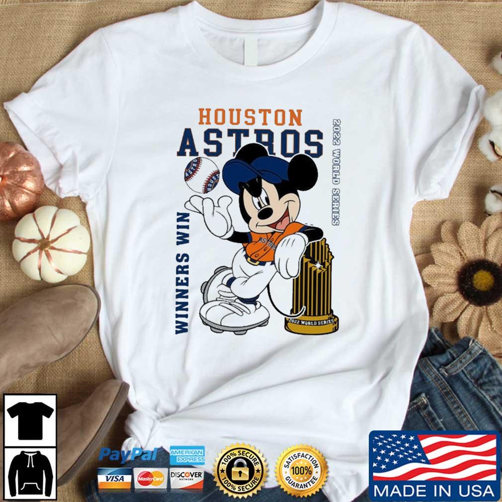 Mickey Mouse Houston Astros 2022 World Series Winners Win shirt