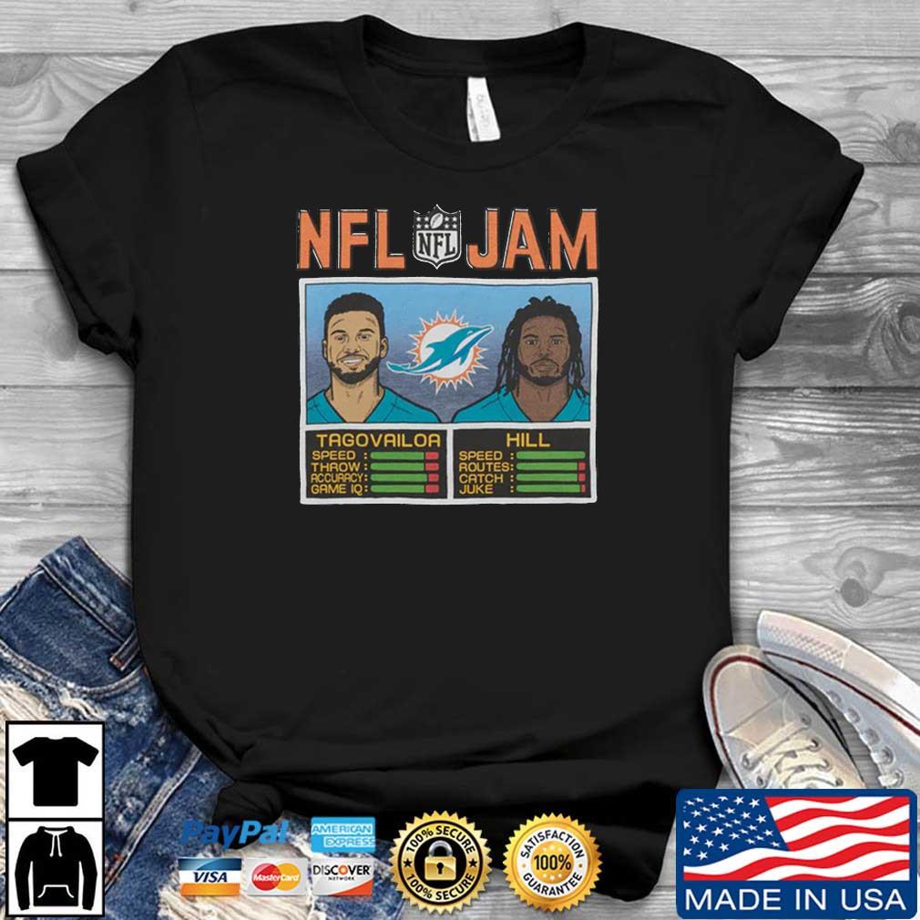 NFL Jam Dolphins Tagovailoa And Hill shirt