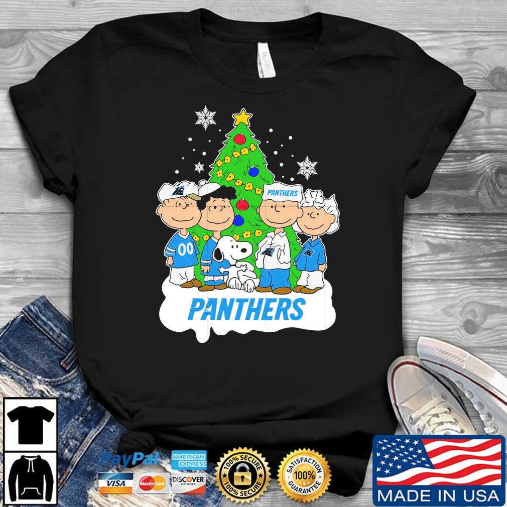 NFL Snoopy The Peanuts Carolina Panthers Christmas 2022 Sweater