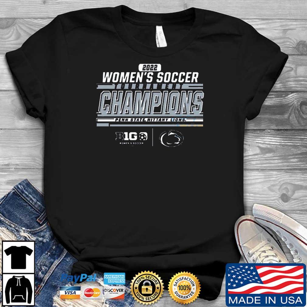 Penn State Nittany Lions 2022 Women's Soccer Tournament Champions shirt