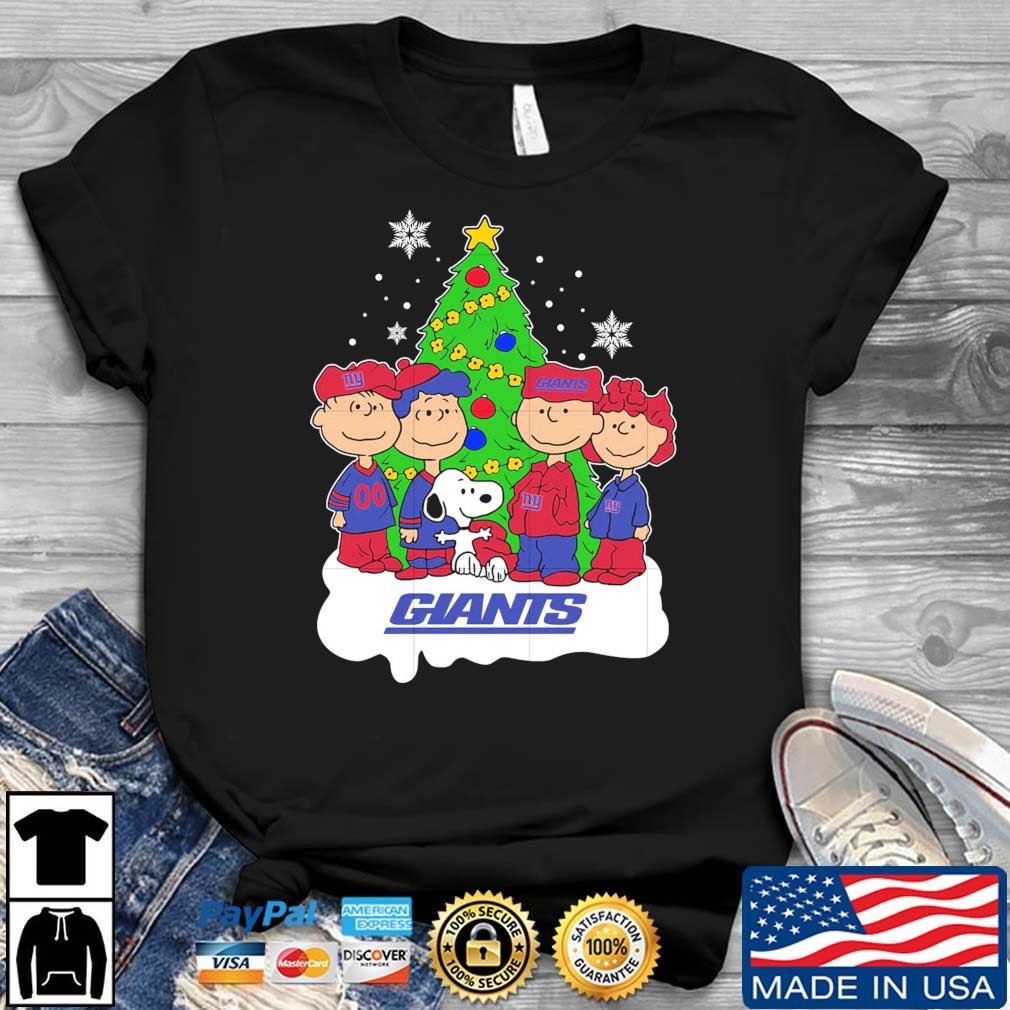 Snoopy The Peanuts New York Giants Christmas 2022 Sweater