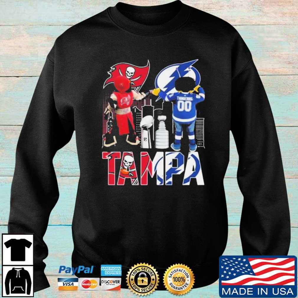 Tampa Bay Buccaneers Captain Fear And Tampa Bay Lightning