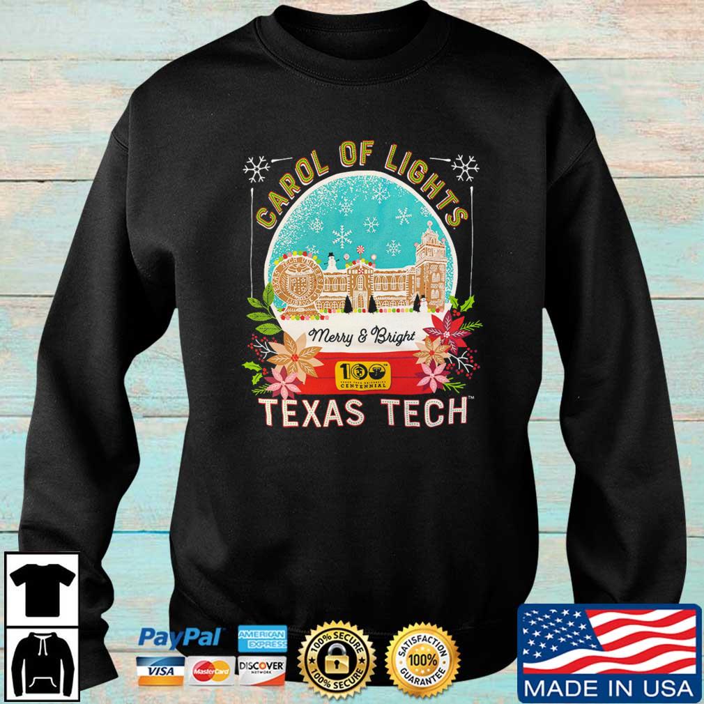 Texas Tech Carol Of Lights Merry And Bright shirt