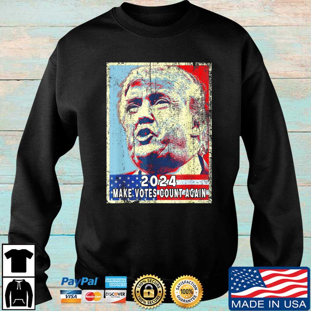Trump 2024 Presidential Campaign Take America Back Us Flag shirt