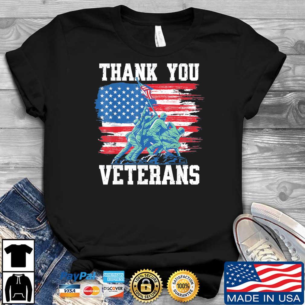 Veterans Day Thank You Veterans US Military Soldiers Shirt