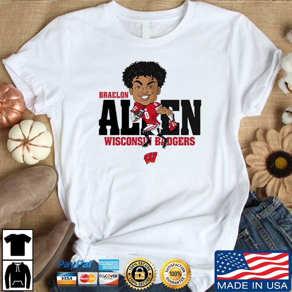 Wisconsin Badgers Braelon Allen Shirt