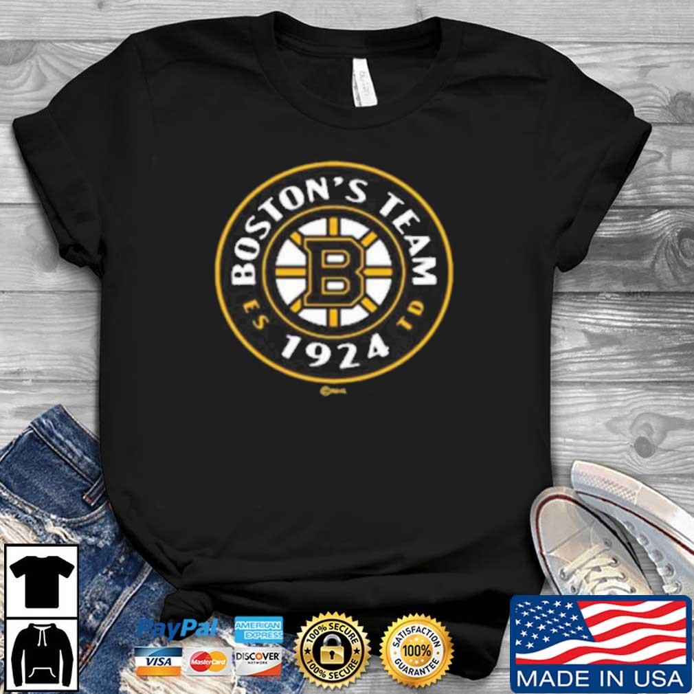 Black Men's Boston Bruins Fanatics Branded Represent T-Shirt
