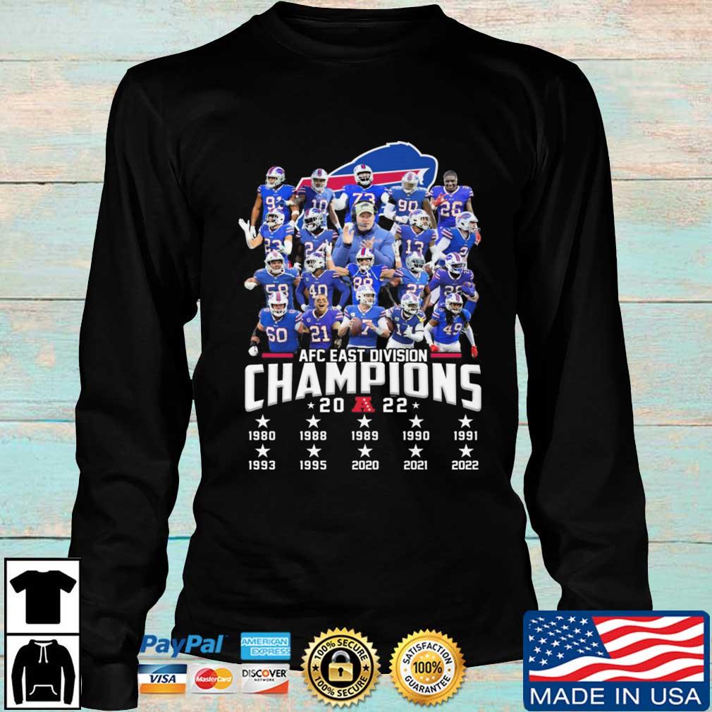 2022 Afc East Division Champions Buffalo Bills 1980 2022 Shirt