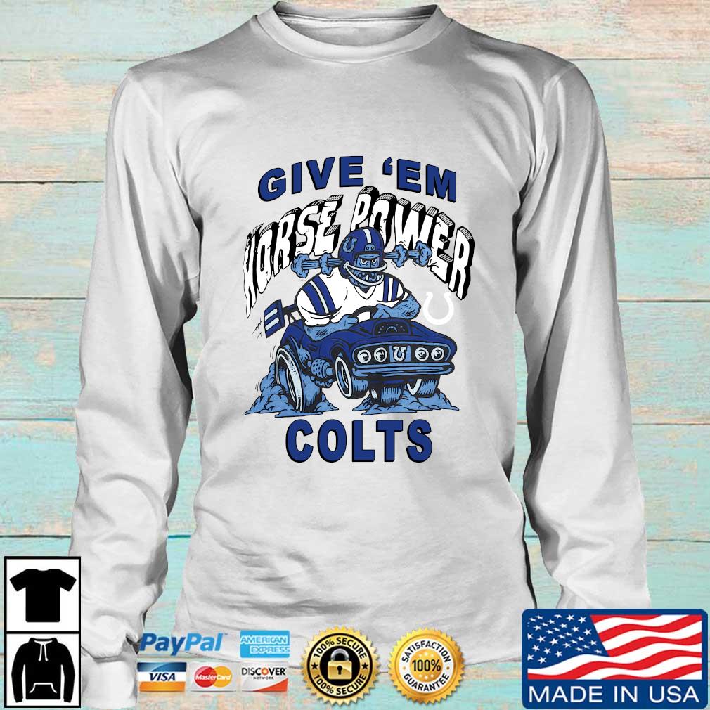 Indianapolis Colts Give 'em Horsepower Colts sweater