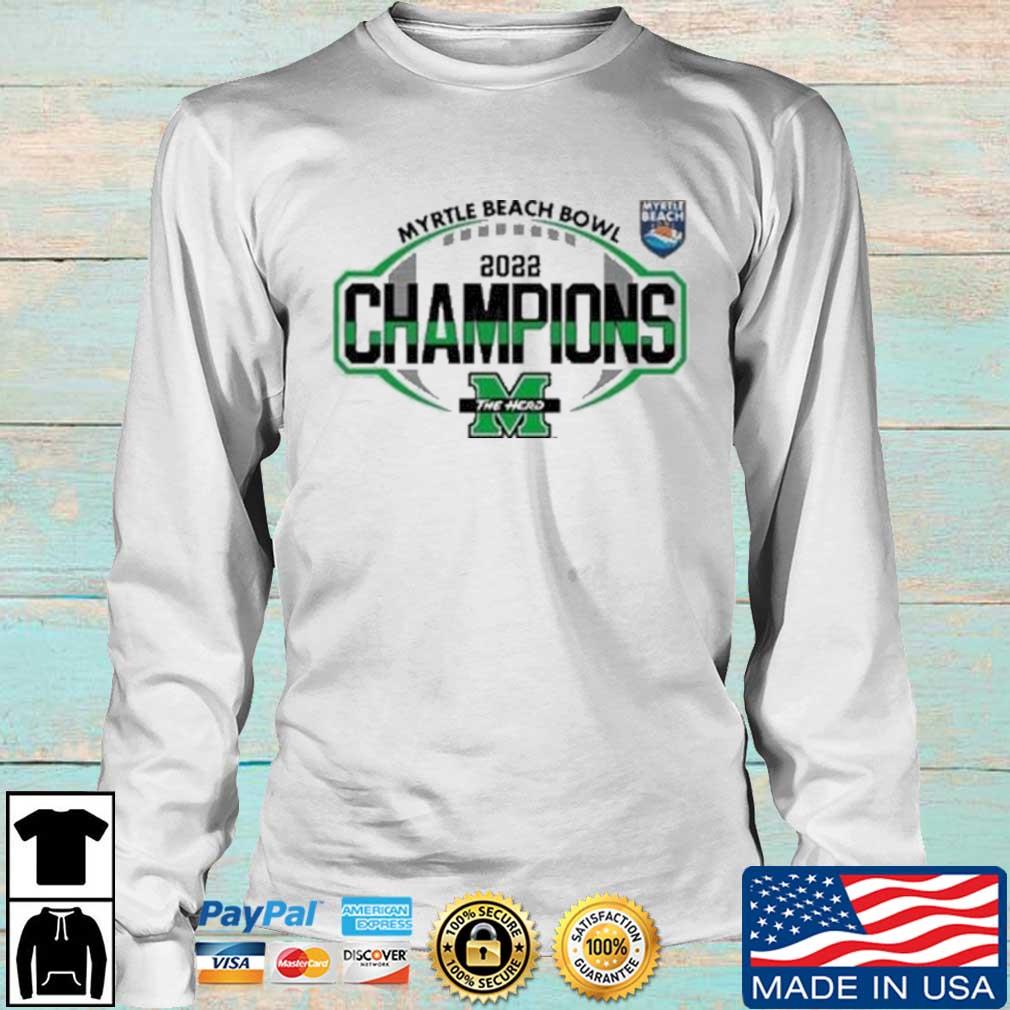 Marshall Football Myrtle Beach Bowl Champions 2022 shirt