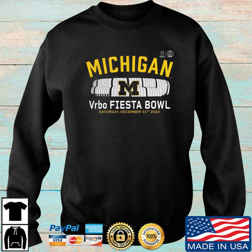 Michigan Wolverines Vrbo Fiesta Bowl Saturday December 31st 2022 shirt