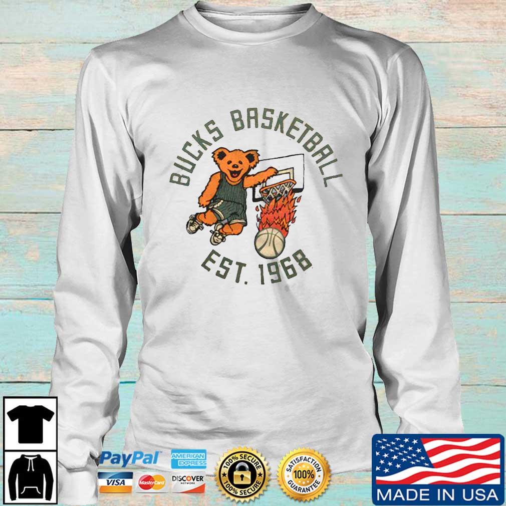 Vintage NBA Milwaukee Bucks EST 1968 Logo Sweatshirt India