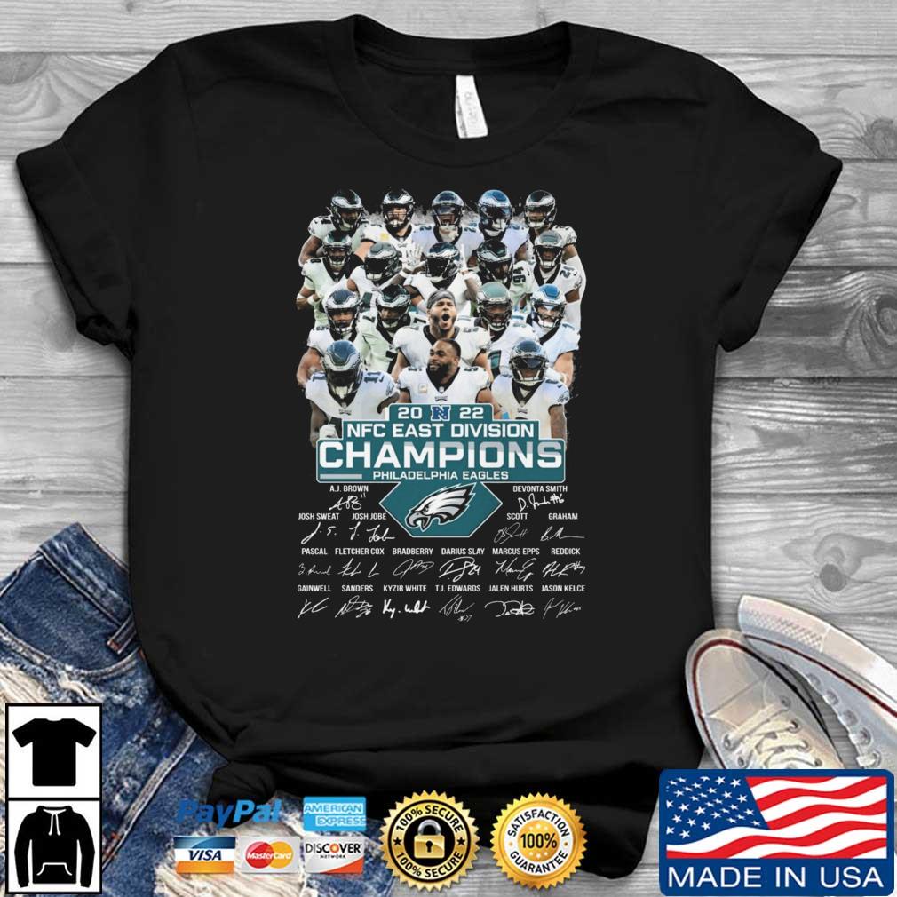 Philadelphia Eagles 2022 NFC East Division Champions Shirt - Freedomdesign