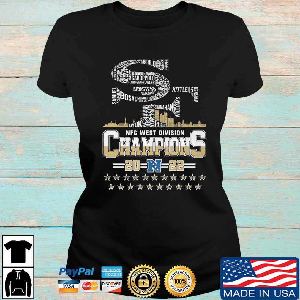 San Francisco 49ers 2022 NFL West Division Champions shirt, hoodie,  sweater, long sleeve and tank top