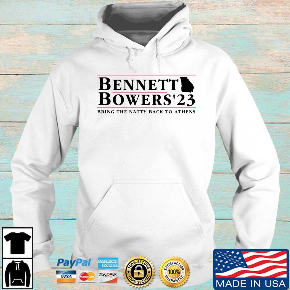 Bennett Bowers 23 Bring The Natty Back To Athens Shirt Hoodie trang