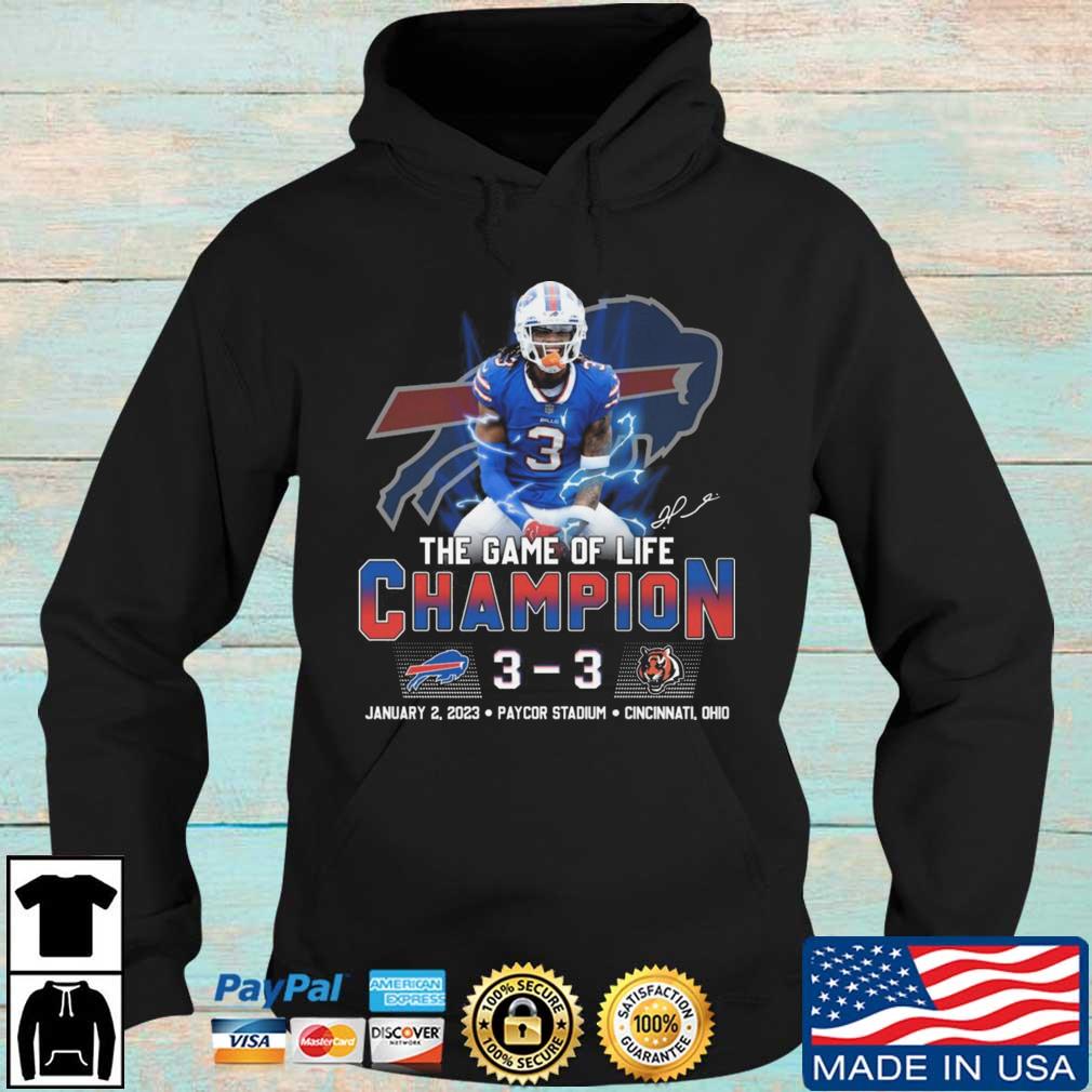 Damar Hamlin Buffalo Bills and Cincinnati Bengals logo shirt, hoodie,  sweater, long sleeve and tank top