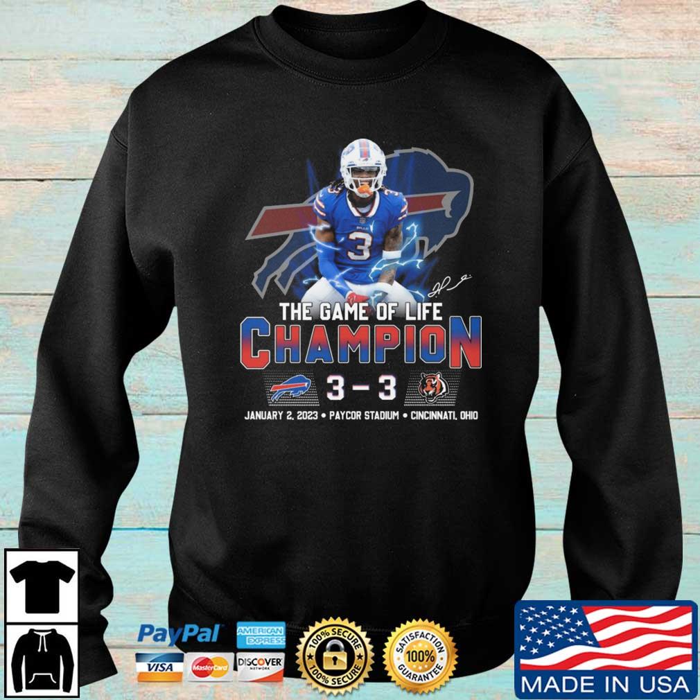 Damar Hamlin Buffalo Bills and Cincinnati Bengals logo shirt, hoodie,  sweater, long sleeve and tank top